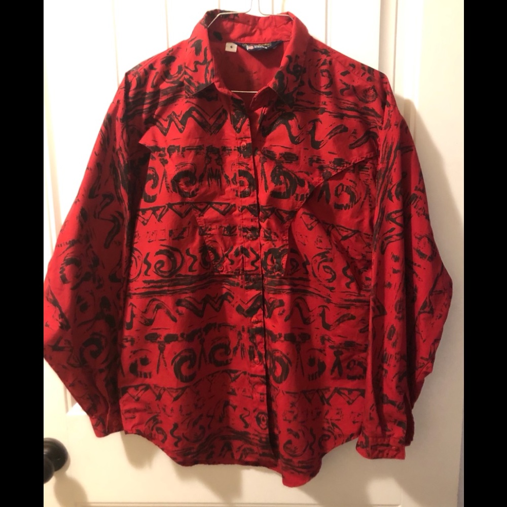 Vintage Panhandle Slim Button Down Shirt S